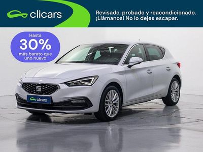 Usado Seat Leon XCELLENCE 205 CV (150 kW) 2021 Blanco Berlina