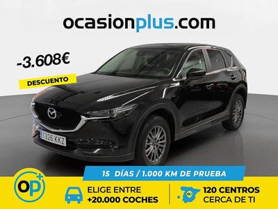 Usado Mazda CX-5 165 CV (121 kW) 2018 Negro SUV