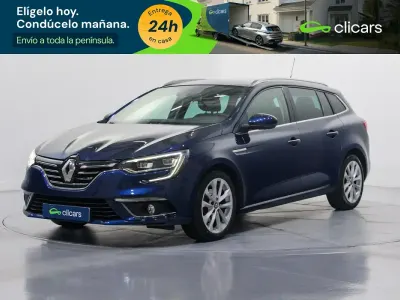 Usado Renault Mégane GrandTour Zen 140 CV (102 kW) 2019 Azul Familiar