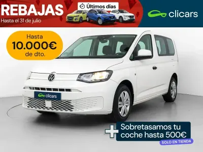 Usado VW Caddy 102 CV (75 kW) 2023 Blanco Monovolumen
