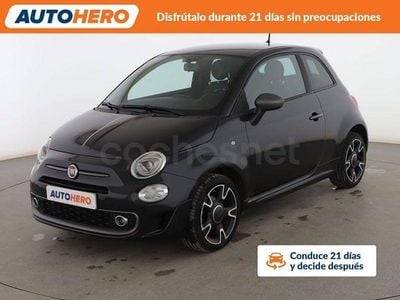 Usado Fiat 500 S 71 CV (52 kW) 2018 Negro Utilitario