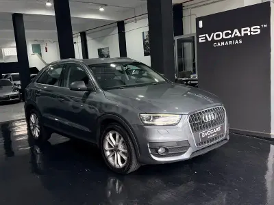 Usado Audi Q3 Ambition 211 CV (155 kW) 2014 Gris / plata SUV