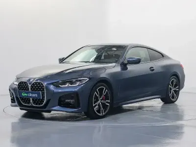 Usado BMW 420 190 CV (139 kW) 2021 Azul Coupe