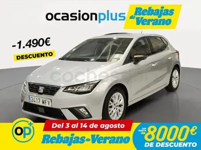 Usado Seat Ibiza FR 110 CV (80 kW) 2023 Gris / plata Utilitario