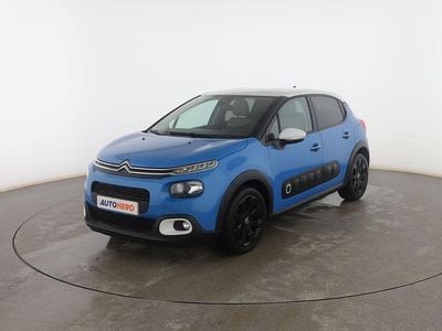 Usado Citroën C3 PureTech 110 CV (80 kW) 2018 Azul Berlina