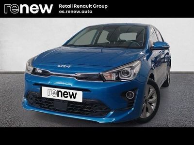 Usado Kia Rio 84 CV (61 kW) 2021 Azul Berlina