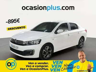 Usado Citroën C-Elysee I Shine 102 CV (75 kW) 2019 Blanco Berlina