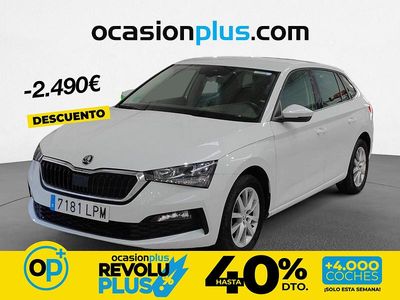 Usado Skoda Scala Ambition 110 CV (80 kW) 2021 Blanco Utilitario