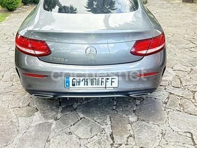 Usado Mercedes C220 170 CV (125 kW) 2017 Gris / plata Coupe