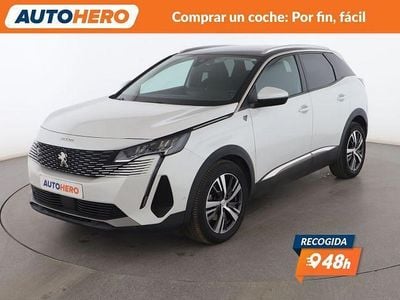 Blanco Usado 2021 Peugeot 3008 SUV | 17.499 € (Precio justo)