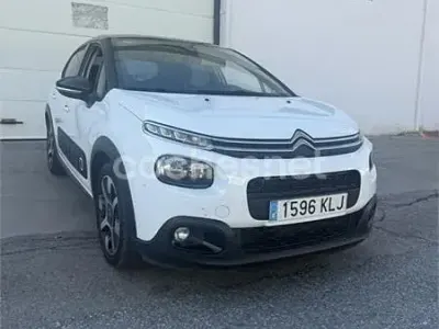 Usado Citroën C3 PureTech 82 CV (60 kW) 2018 Blanco Utilitario