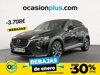 Negro Usado 2018 Mazda CX-3 SUV | 13.950 € (Precio justo)