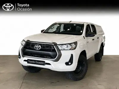 Usado Toyota HiLux 150 CV (110 kW) 2022 Blanco Pickup/Camioneta