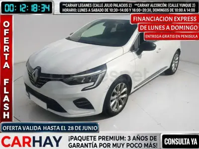 Usado Renault Clio V Zen 100 CV (73 kW) 2021 Blanco Berlina