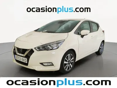 Usado Nissan Micra Acenta 71 CV (52 kW) 2018 Beige Utilitario