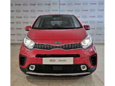 Usado Kia Picanto X-Line 100 CV (73 kW) 2019 Rojo Utilitario