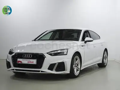 Usado Audi A5 Sportback S-Line 163 CV (119 kW) 2020 Blanco Utilitario