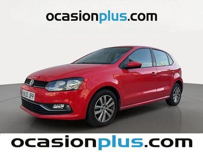 Usado VW Polo 90 CV (66 kW) 2016 Rojo Utilitario