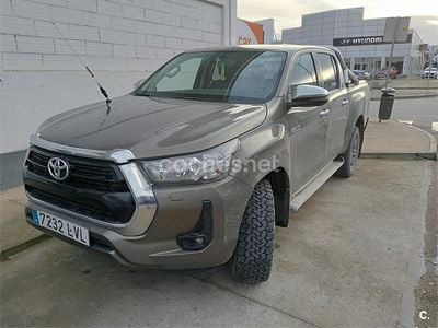 Usado Toyota HiLux Plus 150 CV (110 kW) 2021 Negro Recogida