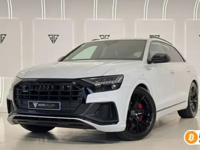 Usado Audi Q8 S-Line 381 CV (280 kW) 2021 Blanco SUV