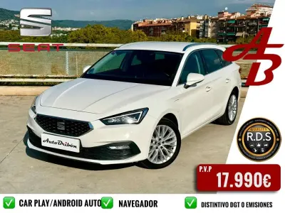 Usado Seat Leon ST XCELLENCE 205 CV (150 kW) 2021 Blanco Familiar