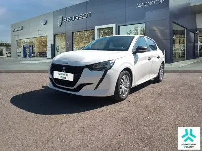 Usado Peugeot 208 75 CV (55 kW) 2020 Blanco Utilitario