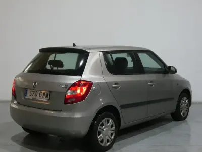 Usado Skoda Fabia Style 105 HP (77 kW) 2010 Cinzento Citadino