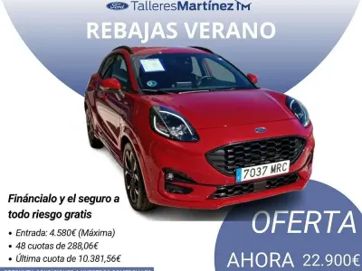 Usado Ford Puma ST-Line X 125 CV (91 kW) 2024 Rojo SUV