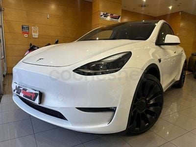 Usado Tesla Model Y Performance 392 kW (534 CV) 2023 Blanco metalizado SUV