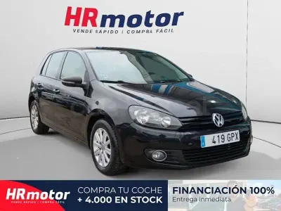 Usado VW Golf VI Advance 105 CV (77 kW) 2009 Negro Utilitario