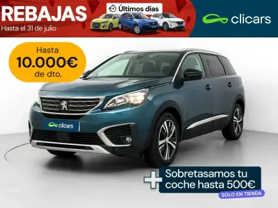 Usado Peugeot 5008 Allure 120 CV (88 kW) 2018 Amarillo SUV