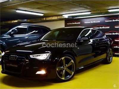 Negro Usado 2014 Audi A5 Sportback S-Line Utilitario | 24.000 €