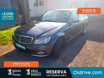Usado Mercedes C220 170 CV (125 kW) 2009 Gris Berlina