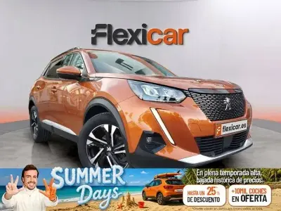 Usado Peugeot 2008 Active 110 CV (80 kW) 2021 Naranja SUV