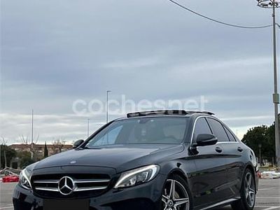 Negro Usado 2018 Mercedes C200 Berlina | 19.500 € (Precio justo)