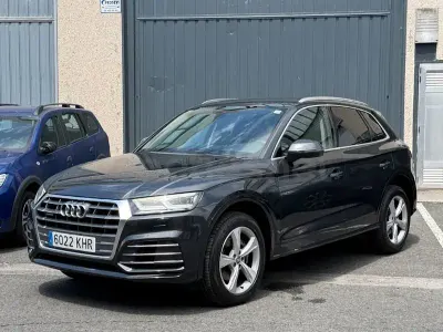 Usado Audi Q5 S-Line 163 CV (119 kW) 2018 Gris / plata SUV