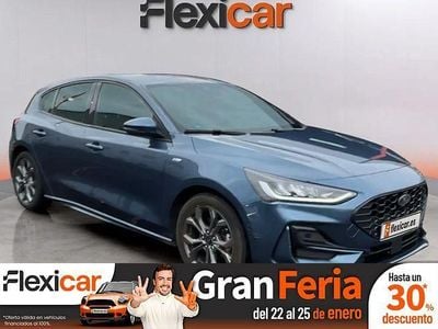 Azul Usado 2023 Ford Focus ST-Line Berlina | 18.690 € (Precio justo)