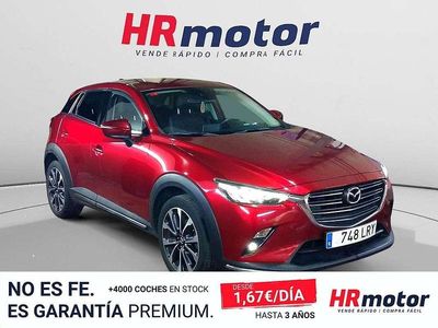 Usado Mazda CX-3 122 CV (89 kW) 2021 Rojo SUV