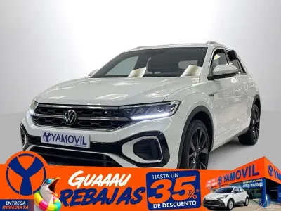 Usado VW T-Roc R-line 150 CV (110 kW) 2022 Blanco SUV