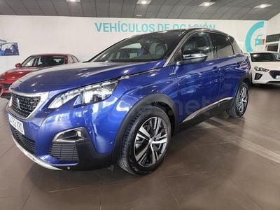 Usado Peugeot 3008 GT-line 130 CV (95 kW) 2018 Azul SUV