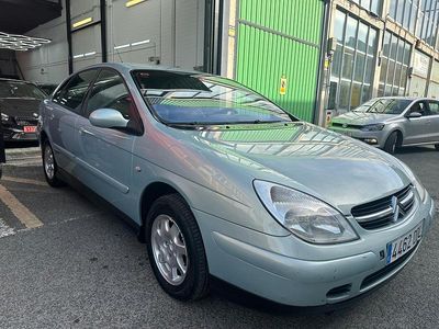 Brugt Citroën C5 Exclusive 138 HK (101 kW) 2004 Blå Sedan