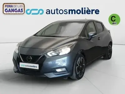 Usado Nissan Micra Acenta 92 CV (67 kW) 2021 Negro Utilitario