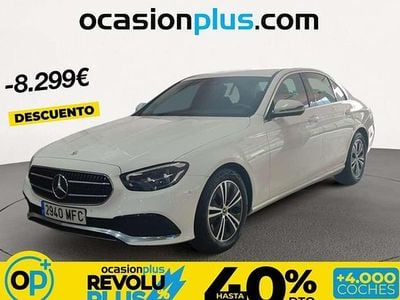 Usado Mercedes E220 200 CV (147 kW) 2023 Blanco Berlina