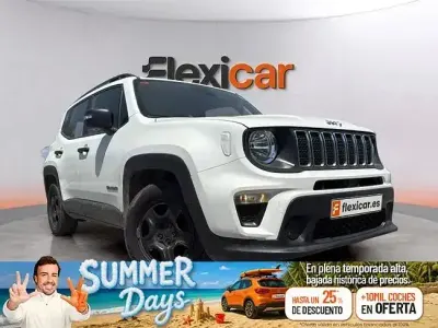 Usado Jeep Renegade Night Eagle 140 CV (102 kW) 2018 Blanco SUV