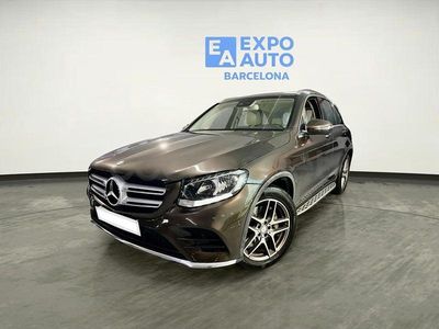 Usado Mercedes GLC250 AMG line 211 CV (155 kW) 2016 Marrón SUV