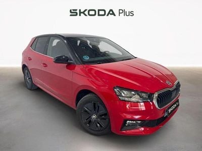 Usado Skoda Fabia 116 CV (85 kW) 2024 Rojo Utilitario