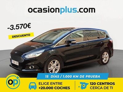 Usado Ford S-MAX Titanium 150 CV (110 kW) 2017 Negro Monovolumen