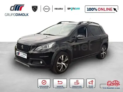Usado Peugeot 2008 GT-line 110 CV (80 kW) 2018 Negro SUV