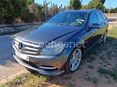 Usado Mercedes C350 Avantgarde 231 CV (169 kW) 2010 Gris / plata Familiar