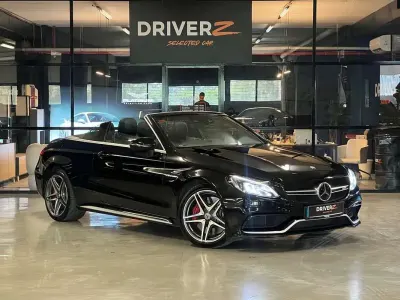 Usado Mercedes C63 AMG AMG 510 CV (375 kW) 2016 Negro Descapotable